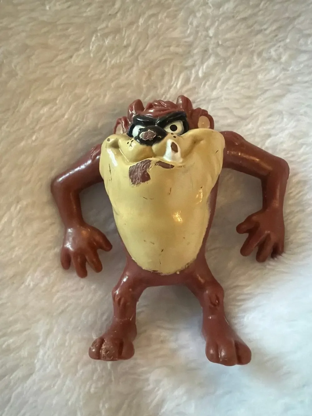 Vintage 1991 Warner Bros Taz Tasmanian Devil PVC Figure Looney Tunes 2.5